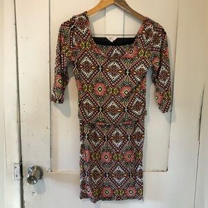 Stella Tweed print skirt matching set
